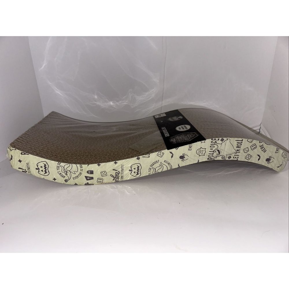 Nightmare Before Christmas Halloween Corrugate Wave Cat Scratcher NEW